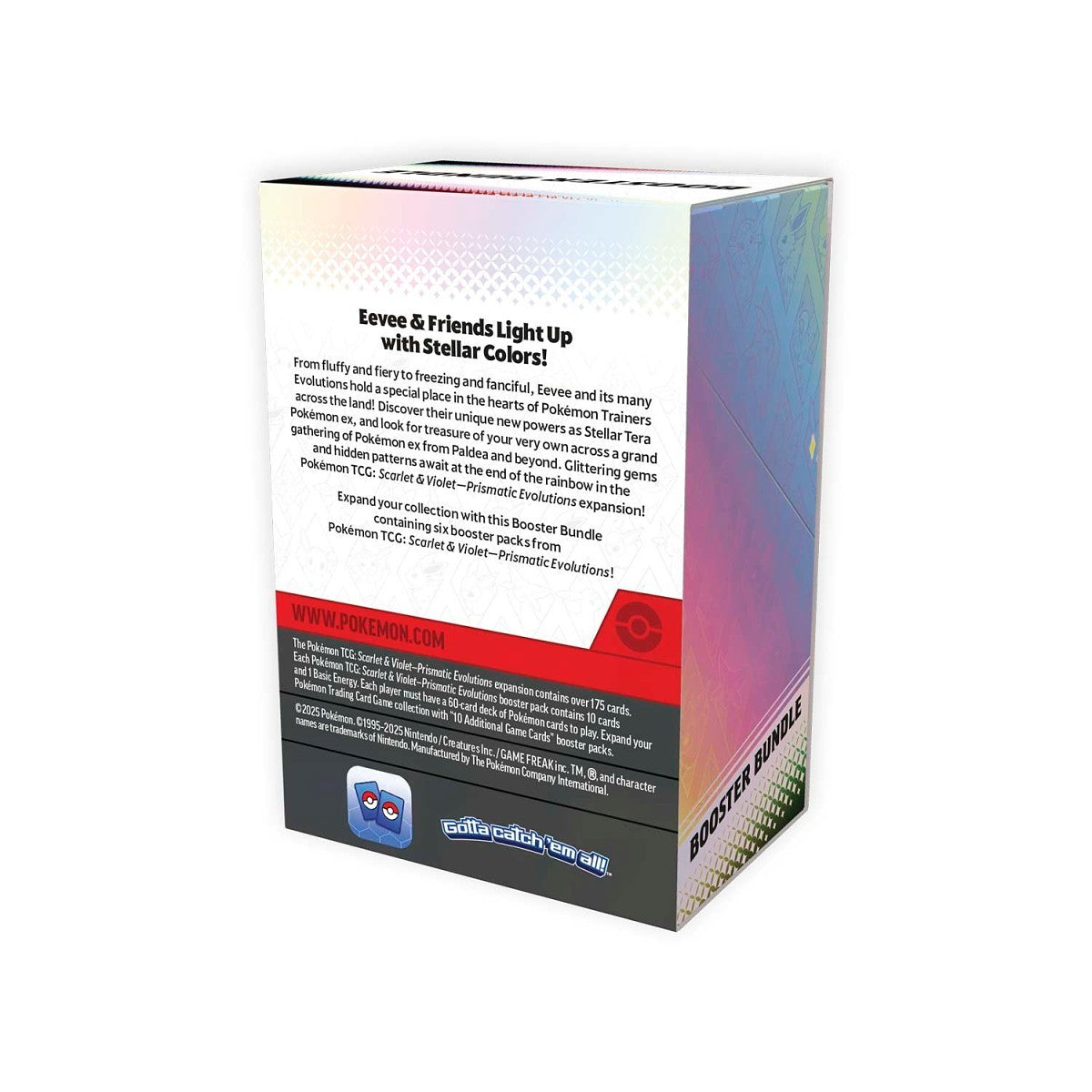 Pokémon TCG: Scarlet & Violet: Prismatic Evolutions: Booster Bundle (6 Packs)