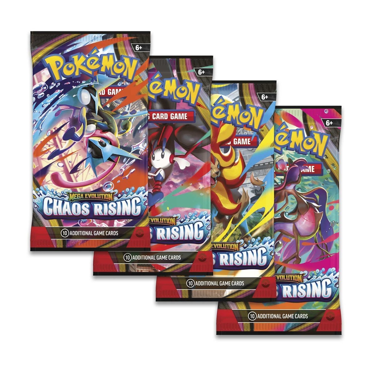 Pokémon TCG: Mega Evolution 4: Chaos Rising: Booster Pack (10 Cards)