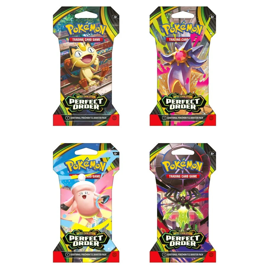 Pokémon TCG: Mega Evolution 3: Perfect Order: Sleeved Booster Pack (10 Cards)