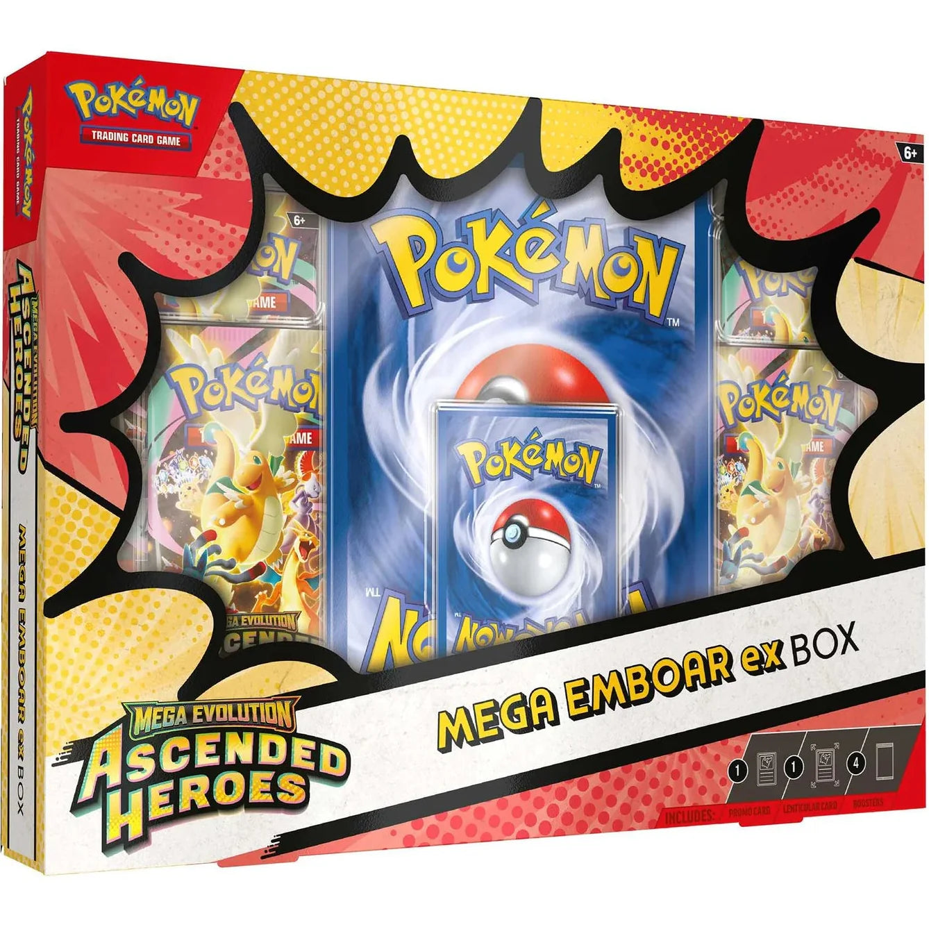 Pokémon TCG: Mega Evolution 2.5: Ascended Heroes: Mega Emboar ex Box