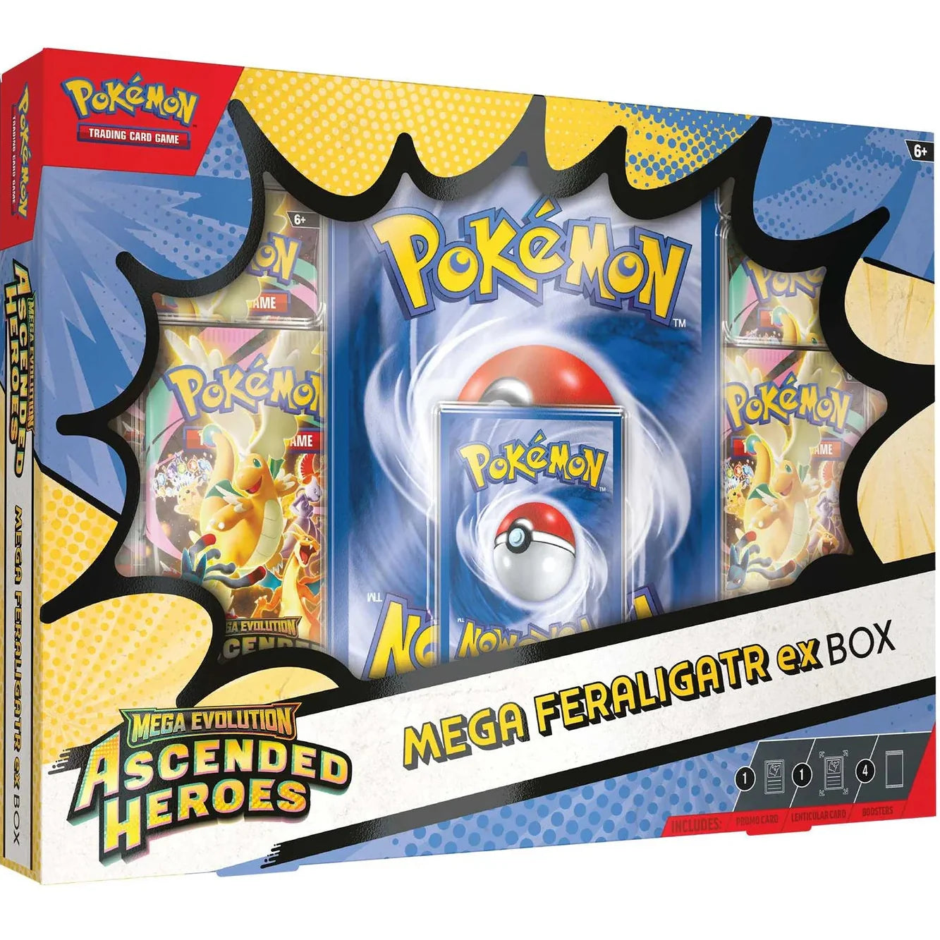 Pokémon TCG: Mega Evolution 2.5: Ascended Heroes: Mega Feraligatr ex Box